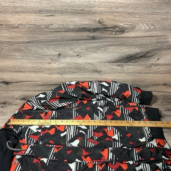 Scotch & Soda Amsterdams Blauw Hooded Geometric Bomber Jacket XL - Picture 11 of 11